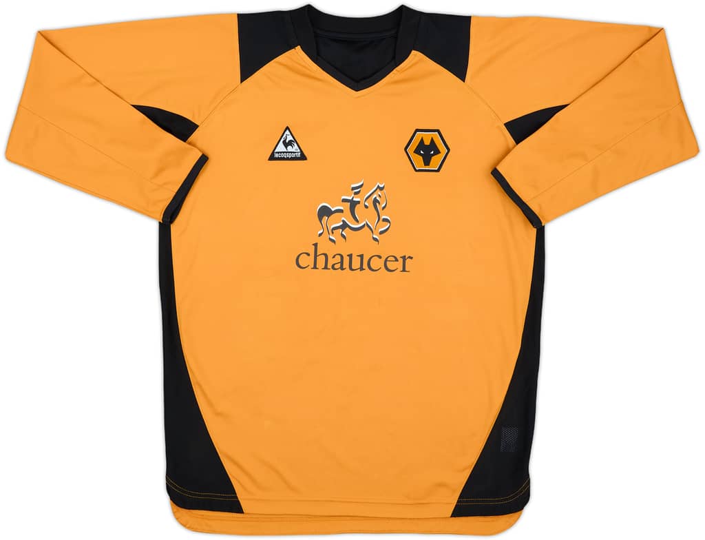 2004-06 Wolves Home L/S Shirt - 7/10 - (M)