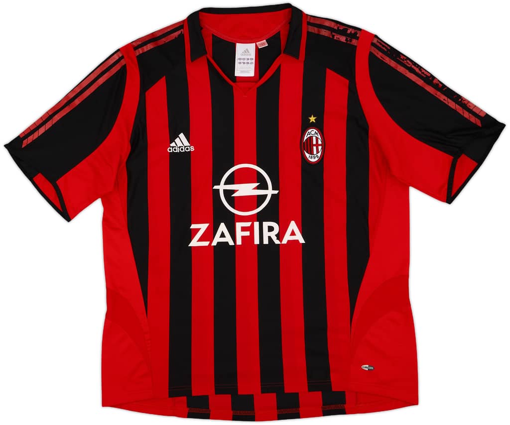 2005-06 AC Milan Home Shirt - 5/10 - (XL)