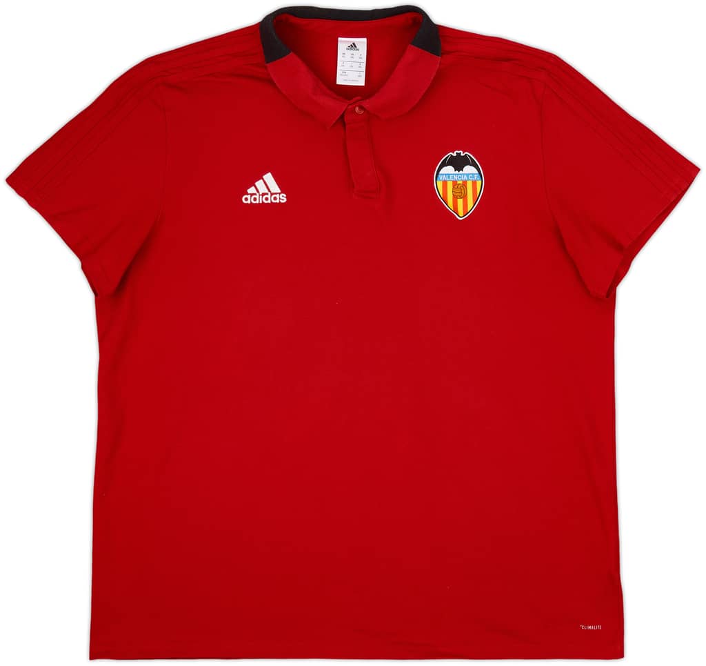 2018-19 Valencia adidas Polo Shirt - 7/10 - (XXL)