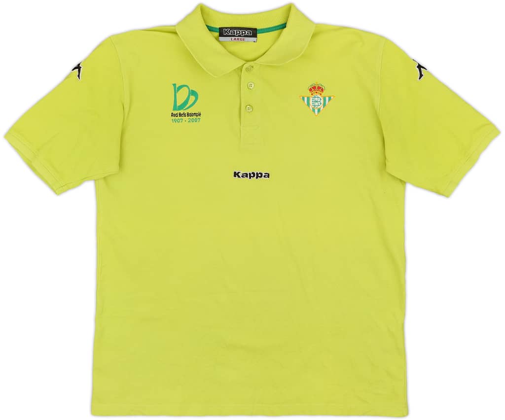 2007-08 Real Betis Kappa Centenary Polo Shirt - 8/10 - (L)