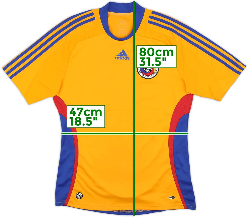 2008-09 Romania Home Shirt - 9/10 - (M)