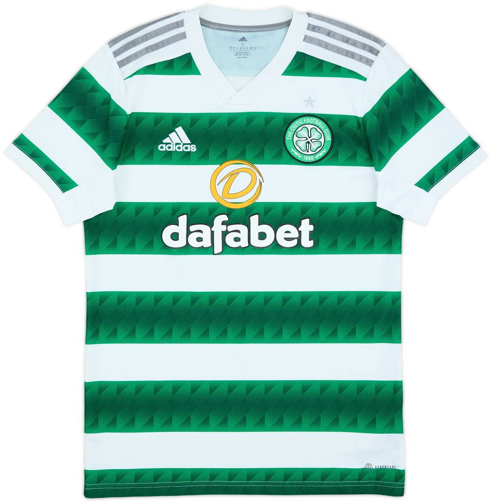 2022-23 Celtic Home Shirt - 8/10 - (S)