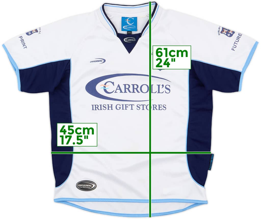 2003-04 Dublin City Away Shirt - 7/10 - (M.Boys)