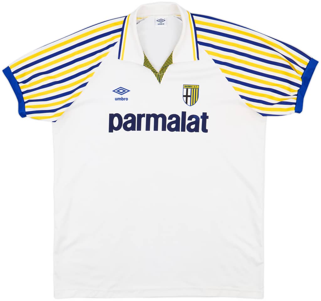1990-91 Parma Home Shirt - 8/10 - (XL)
