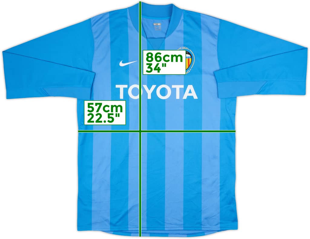 2007-08 Valencia Player Issue GK Shirt - 10/10 - (XL)