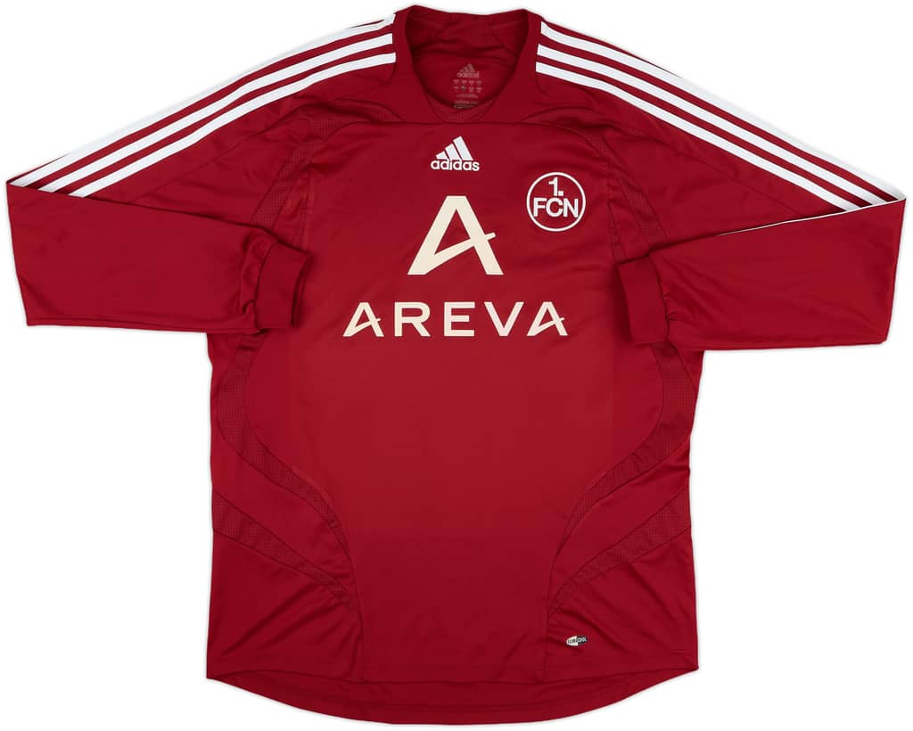 2008-09 Nurnberg Home L/S Shirt - 7/10 - (L)
