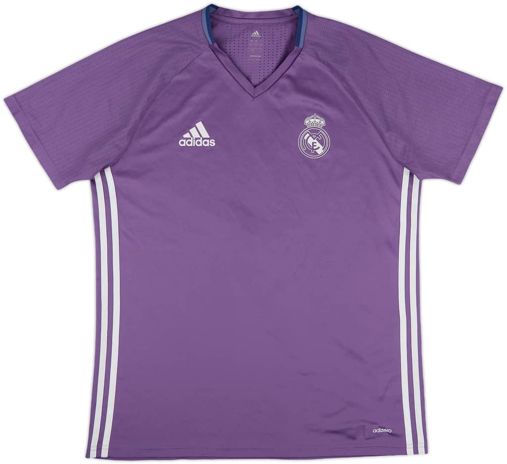 2016-17 Real Madrid adizero Training Shirt - 9/10 - (L)