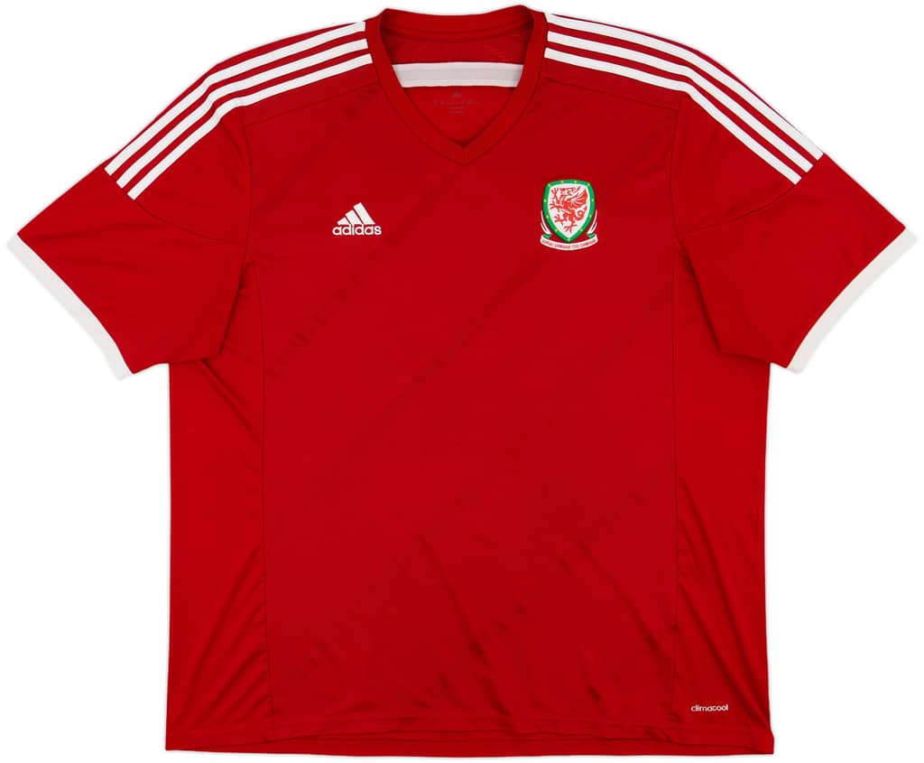 2013-15 Wales Home Shirt - 8/10 - (3XL)
