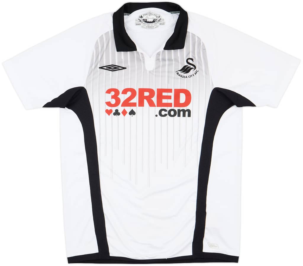 2009-10 Swansea Home Shirt - 9/10 - (M)