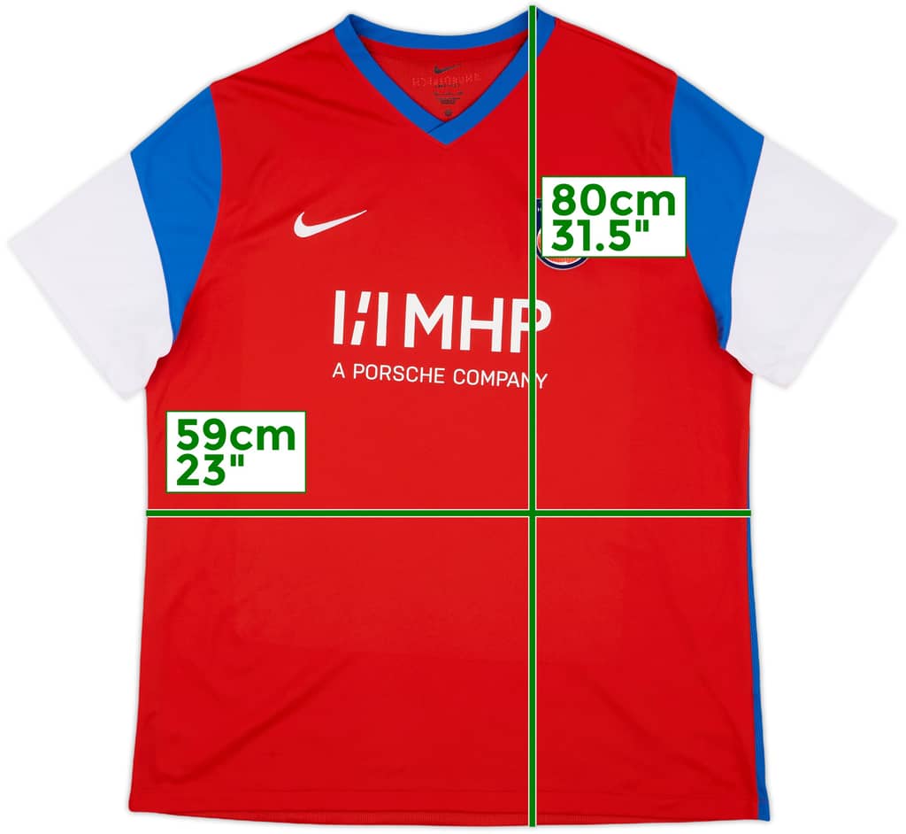 2021-22 Heidenheim Home Shirt - 9/10 - (XXL)