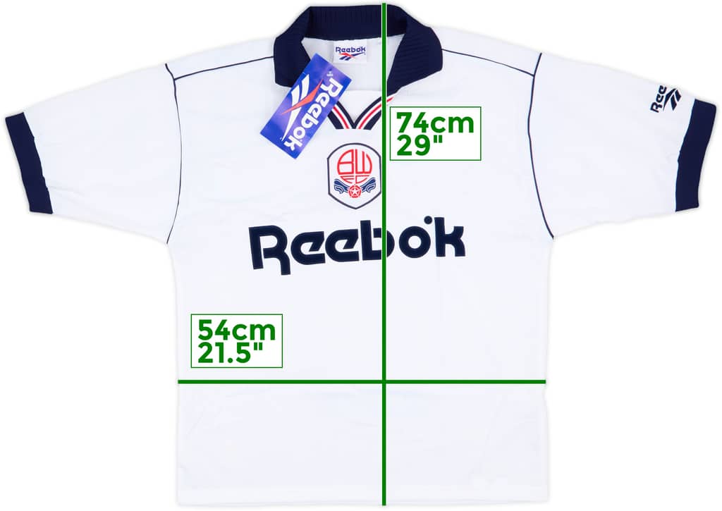 1995-97 Bolton Home Shirt (M)