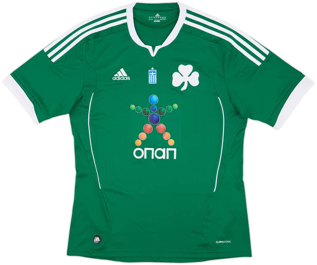 2011-12 Panathinaikos Home Shirt - 9/10 - (L)