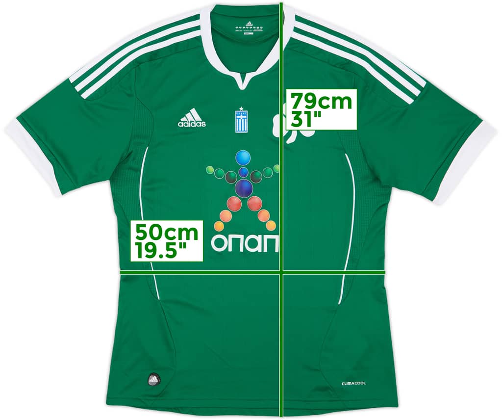 2011-12 Panathinaikos Home Shirt - 9/10 - (L)