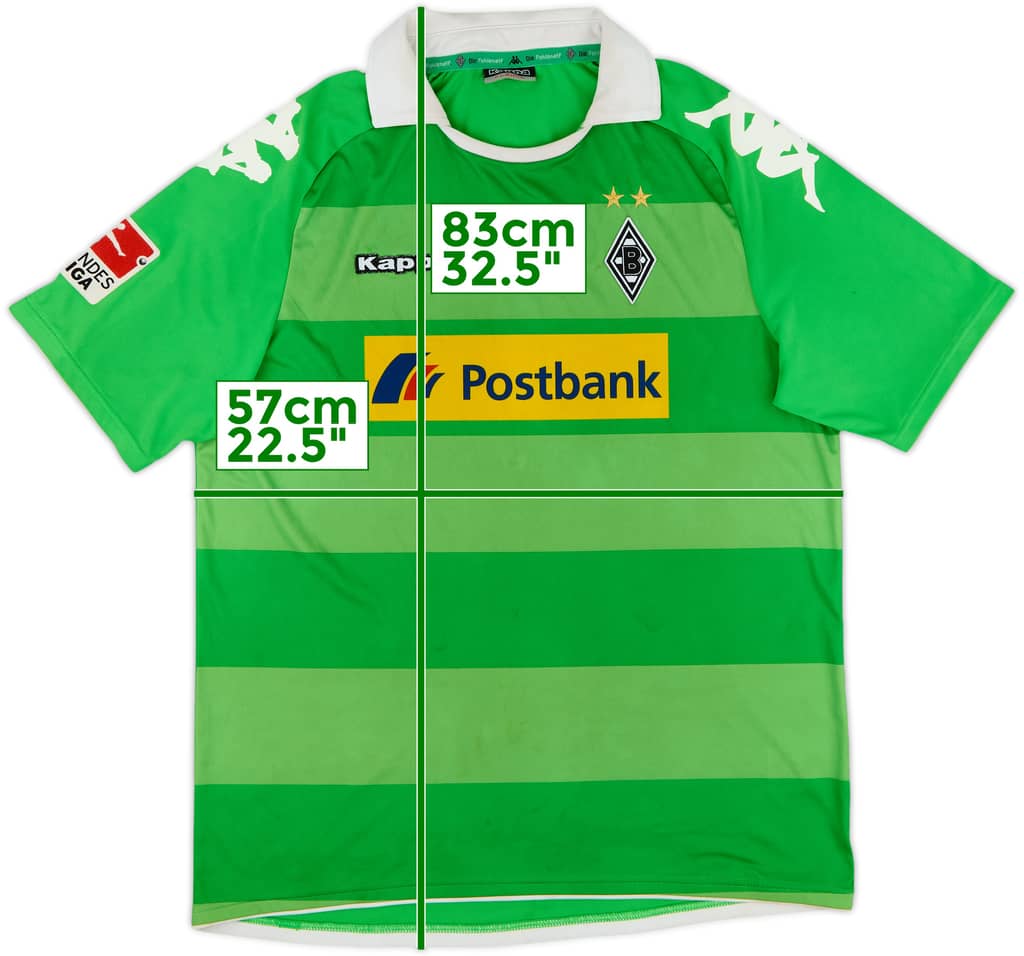 2013-14 Borussia Monchengladbach Away Shirt - 7/10 - (XL)