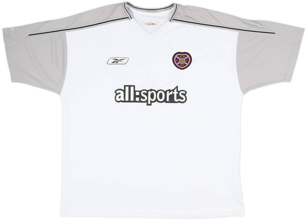 2003-04 Hearts Away Shirt - 8/10 - (XL)