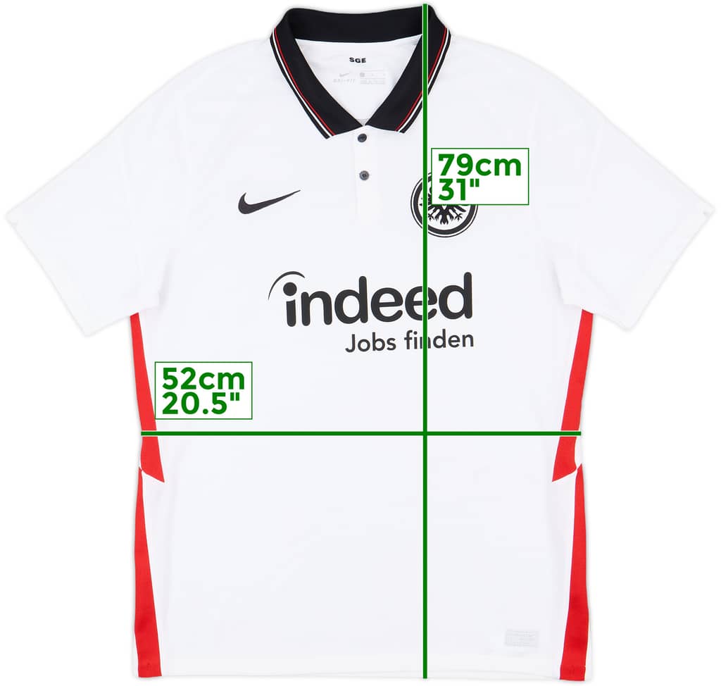 2020-21 Eintracht Frankfurt Away Shirt - 7/10 - (L)