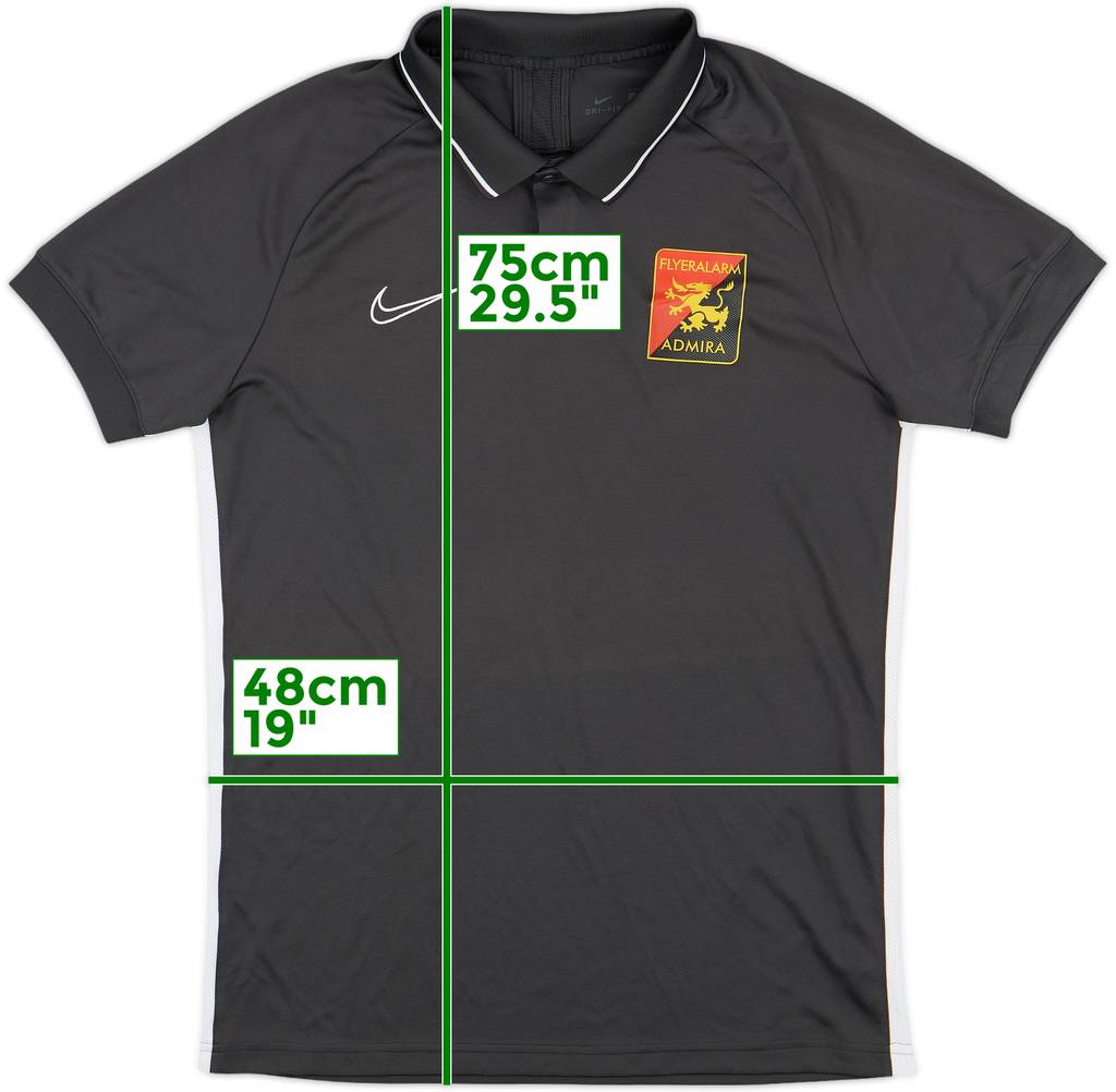2019-20 Admira Wacker Nike Polo Shirt - 9/10 - (L)