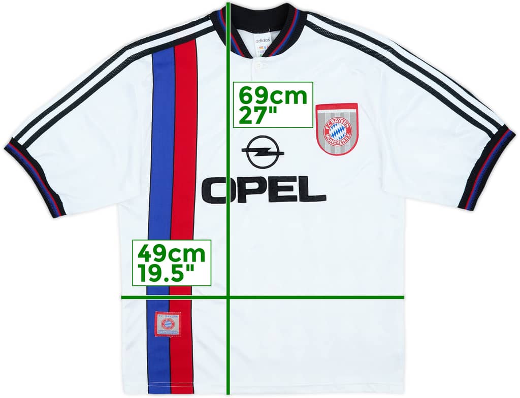 1996-98 Bayern Munich Away Shirt - 5/10 - (S)