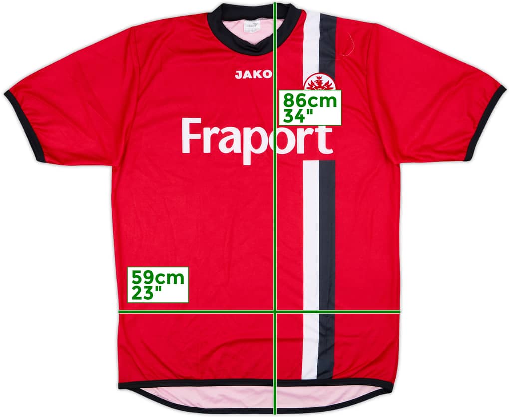 2005-06 Eintracht Frankfurt Home Shirt - 8/10 - (XL)