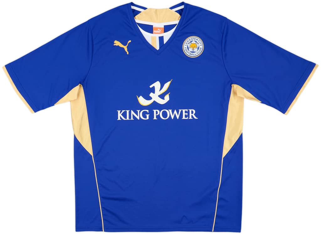 2013-14 Leicester Home Shirt - 6/10 - (XL)