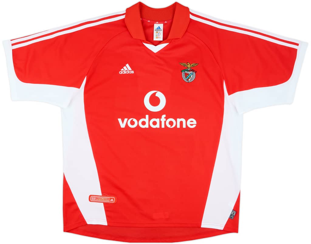 2001-02 Benfica Home Shirt - 10/10 - (XL)