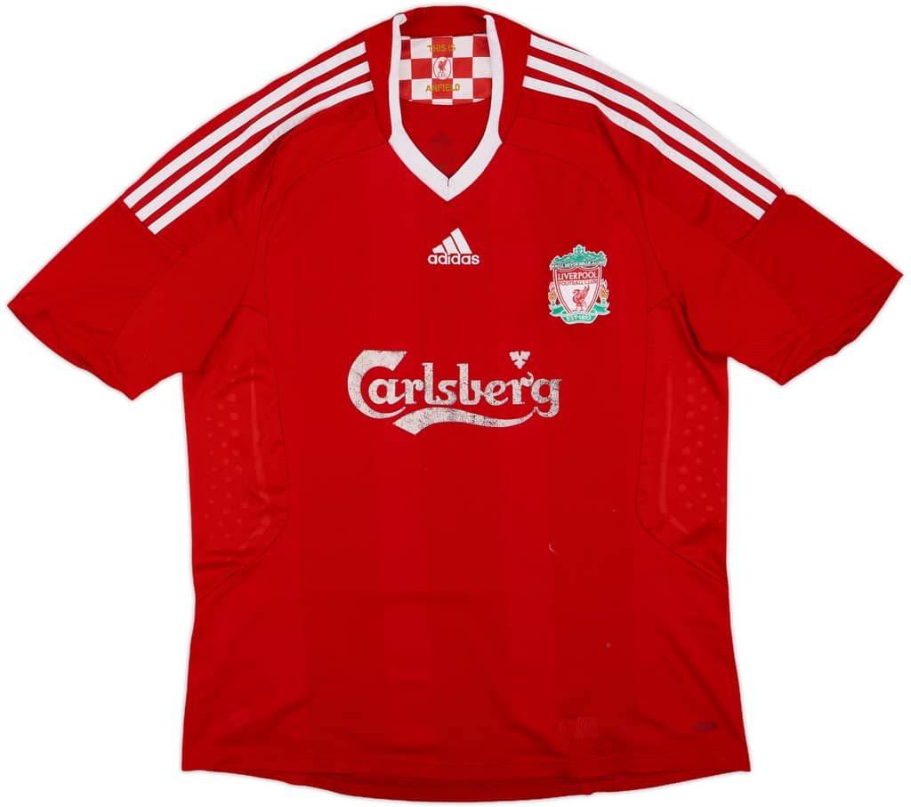 2008-10 Liverpool Home Shirt - 4/10 - (L)