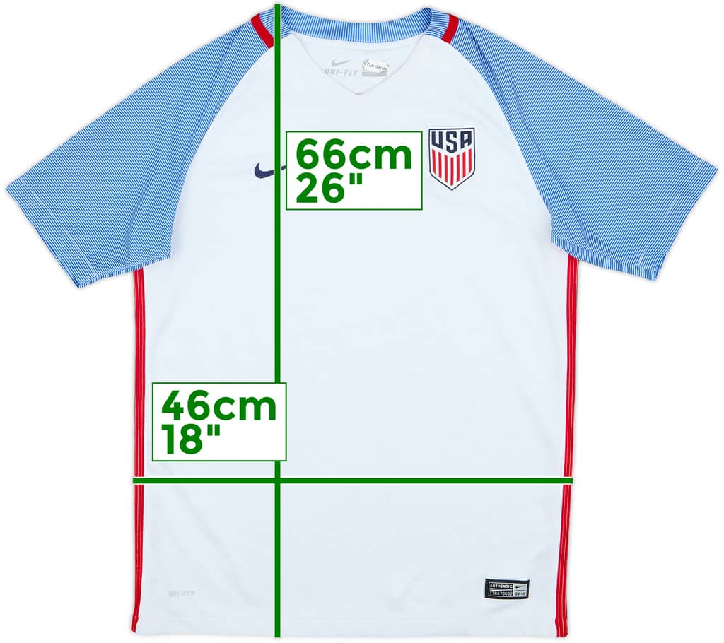 2016-17 USA Home Shirt - 6/10 - (XL.Boys)