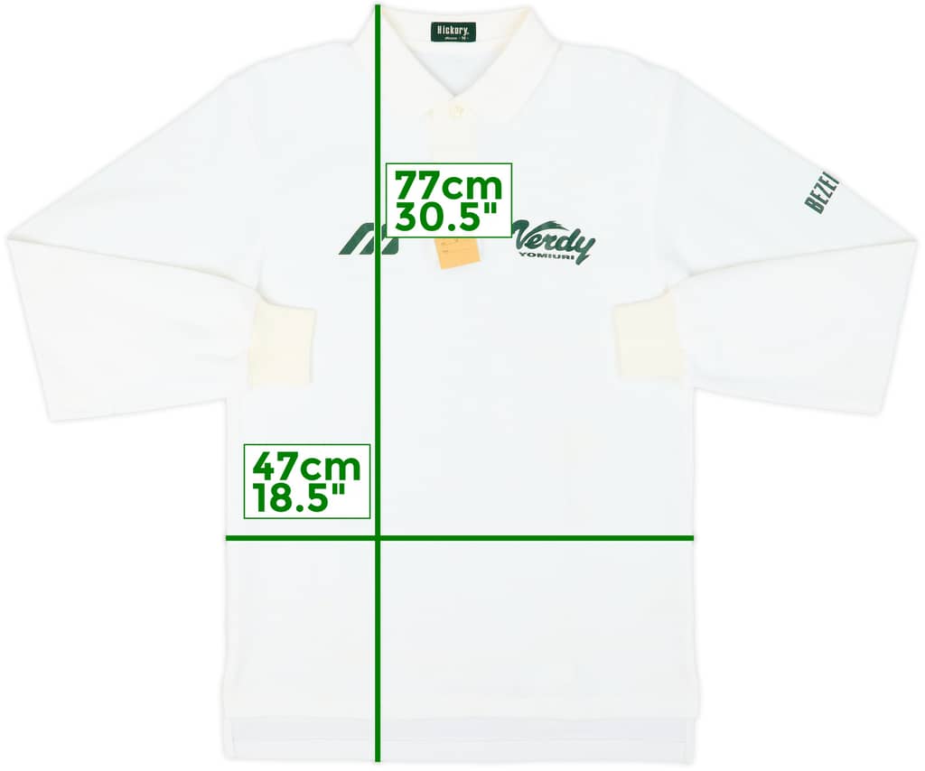 1996 Verdy Kawasaki Mizuno Polo L/S Shirt (M)