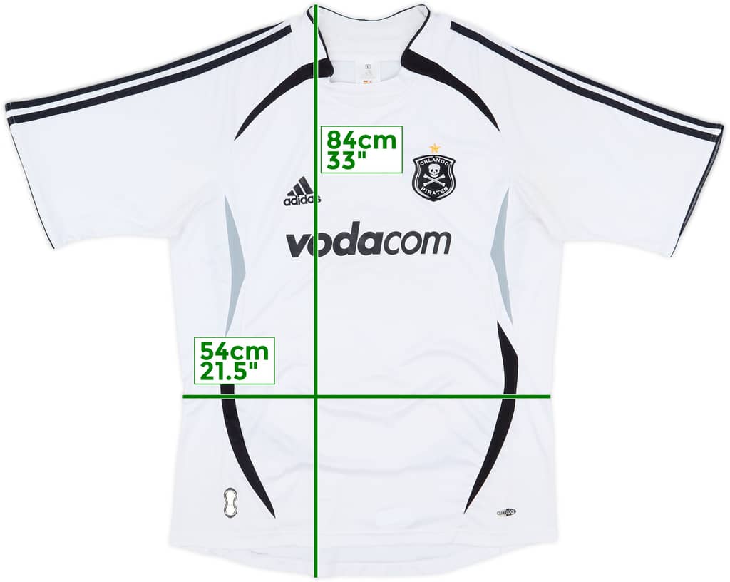 2006-07 Orlando Pirates Away Shirt - 7/10 - (L)