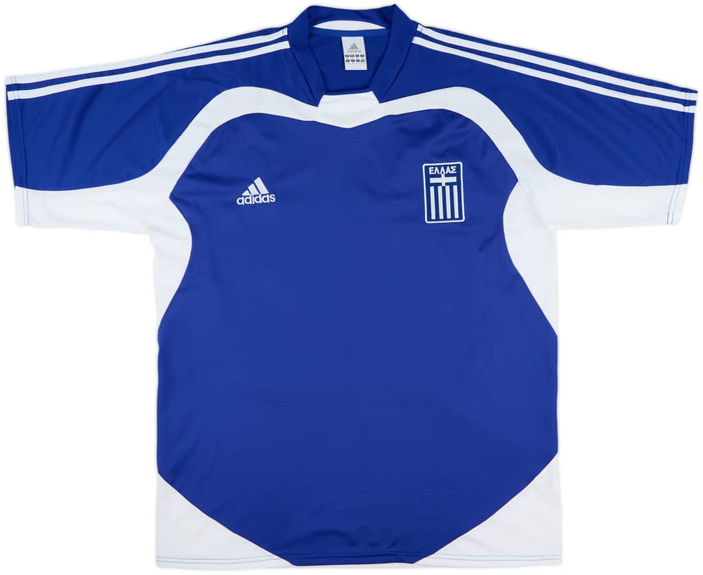 2004-06 Greece Home Shirt - 9/10 - (XL)