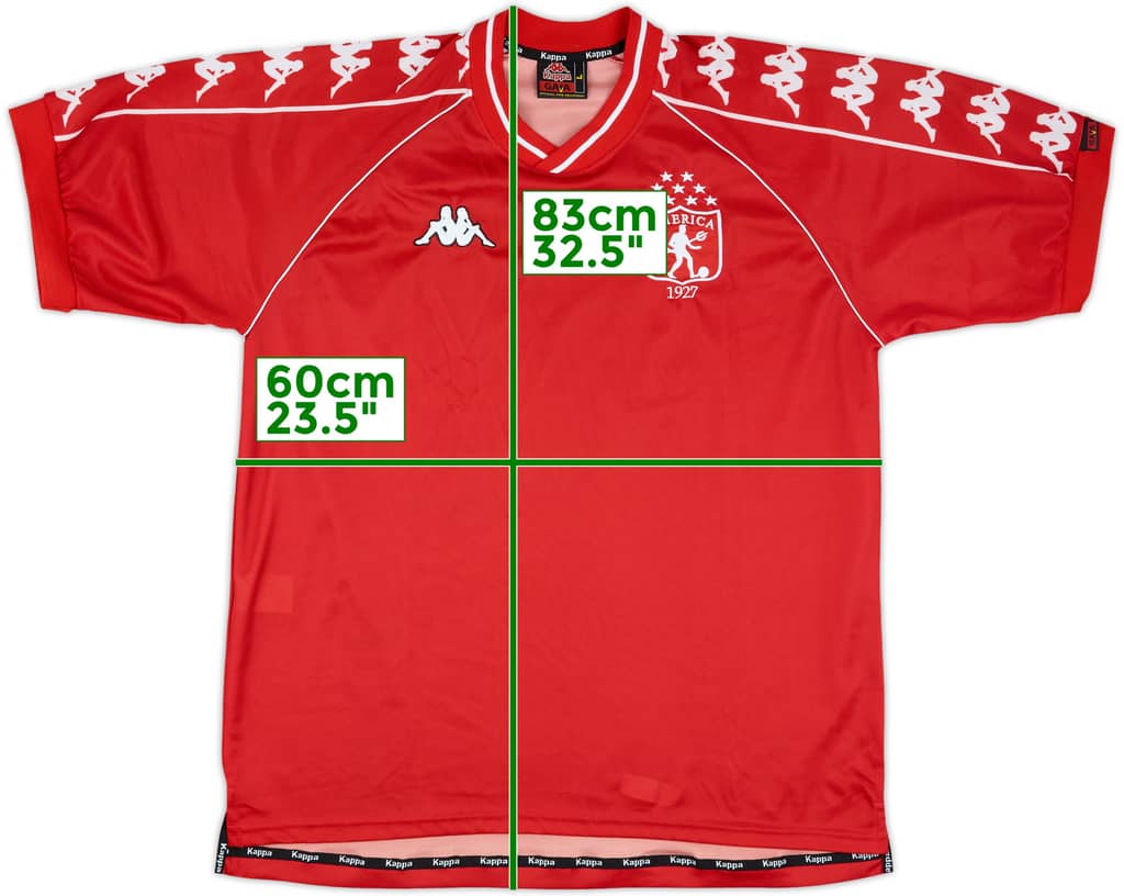 1998 America de Cali Home Shirt - 9/10 - (L)