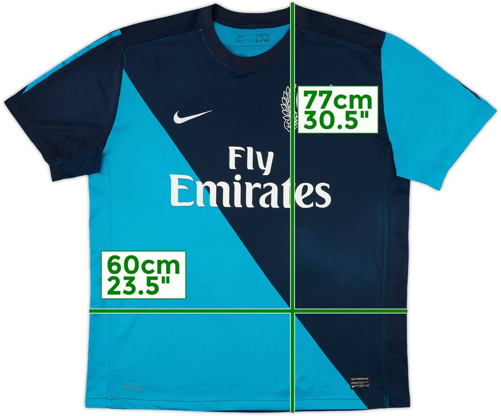 2011-12 Arsenal Away Shirt - 5/10 - (XL)