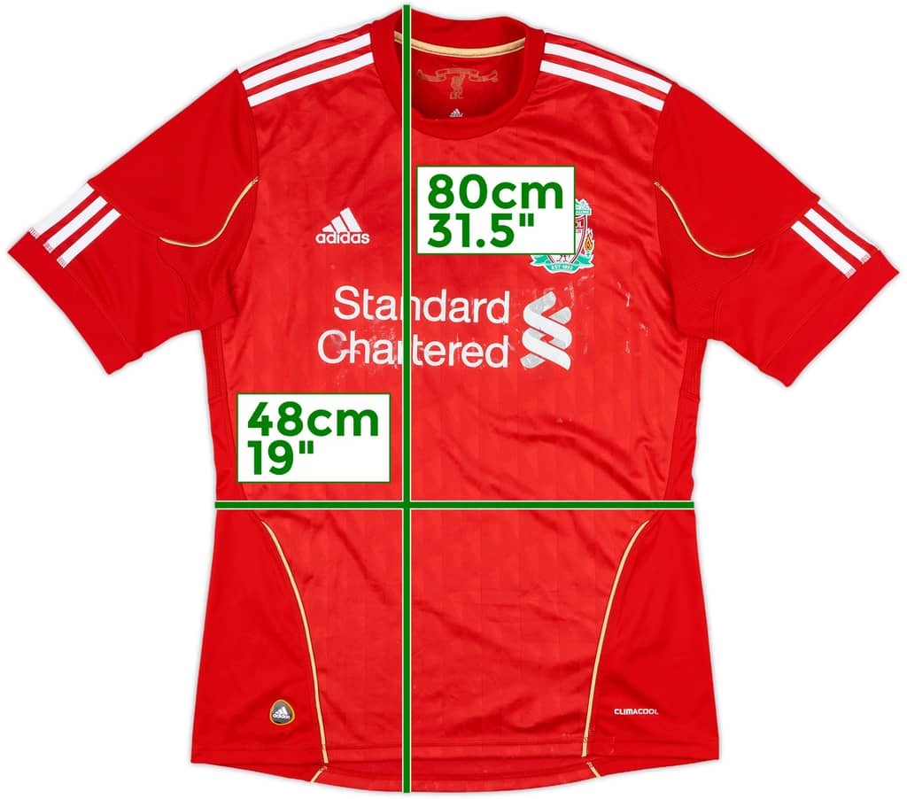 2010-12 Liverpool Home Shirt - 5/10 - (M)