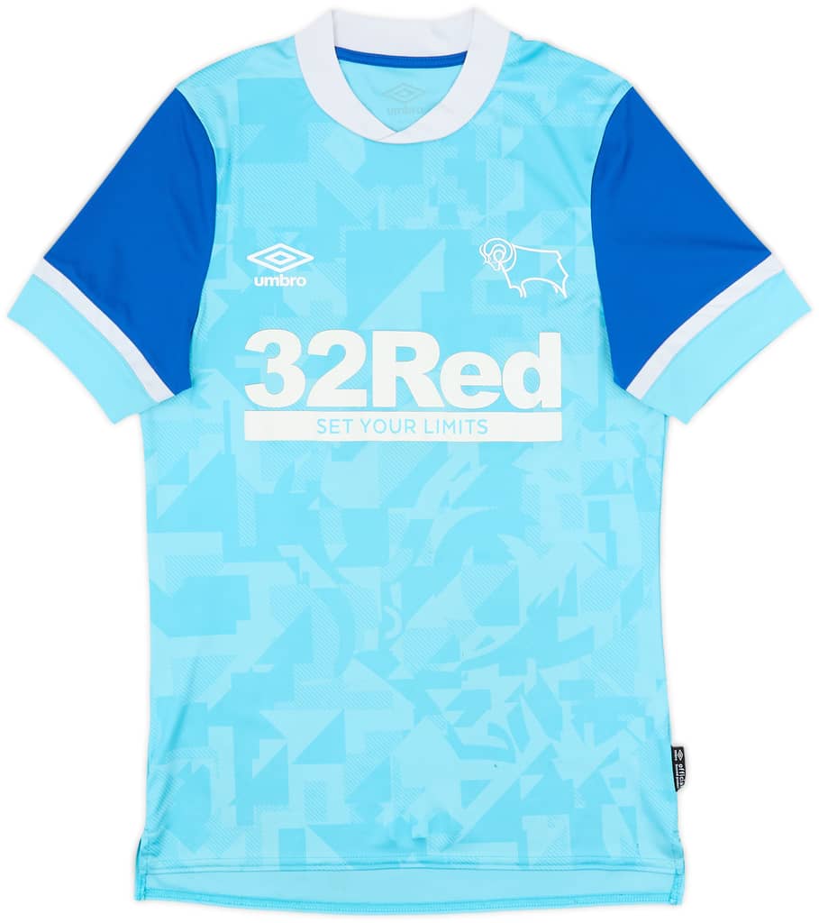2021-22 Derby County Away Shirt - 7/10 - (S)