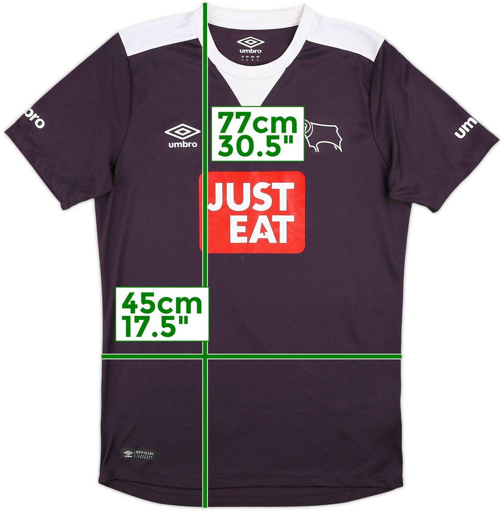 2015-16 Derby County Away Shirt - 7/10 - (S)