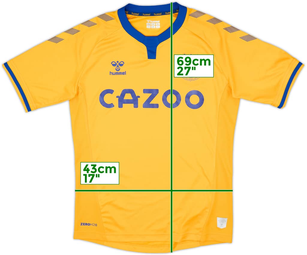 2020-21 Everton Away Shirt - 9/10 - (S)