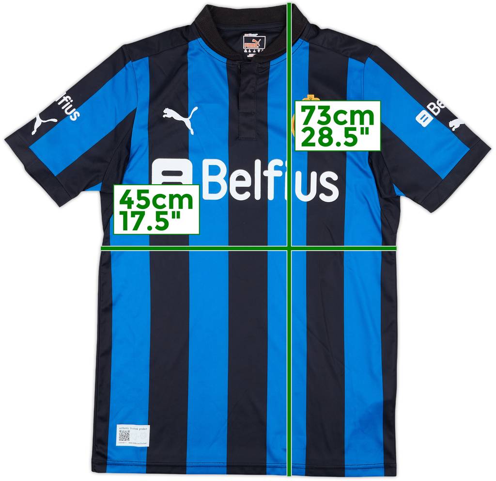 2012-13 Club Brugge Home Shirt - 7/10 - (XL.Boys)