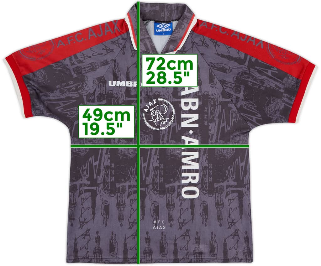 1996-97 Ajax Away Shirt - 5/10 - (M)