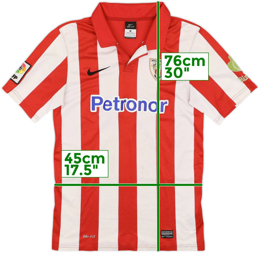 2013-14 Athletic Bilbao Home Shirt - 5/10 - (S)