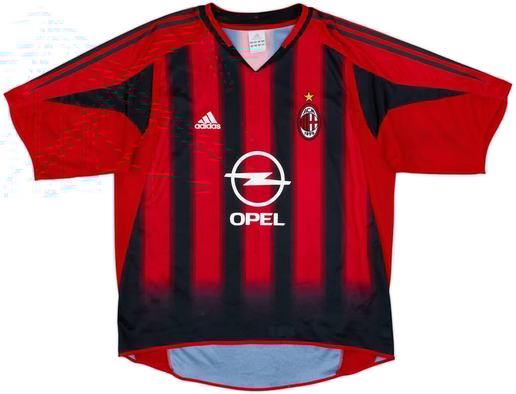 2004-05 AC Milan Home Shirt - 7/10 - (L)