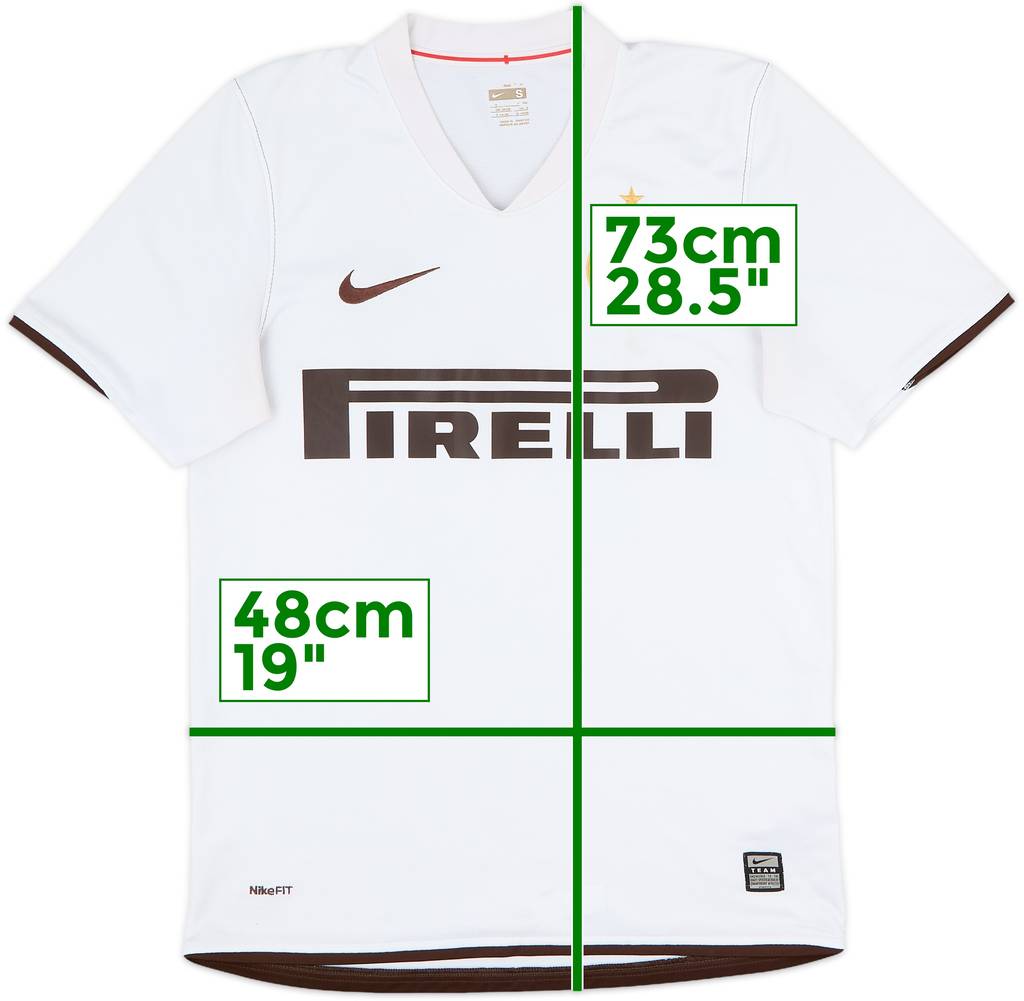 2008-09 Inter Milan Away Shirt - 6/10 - (S)