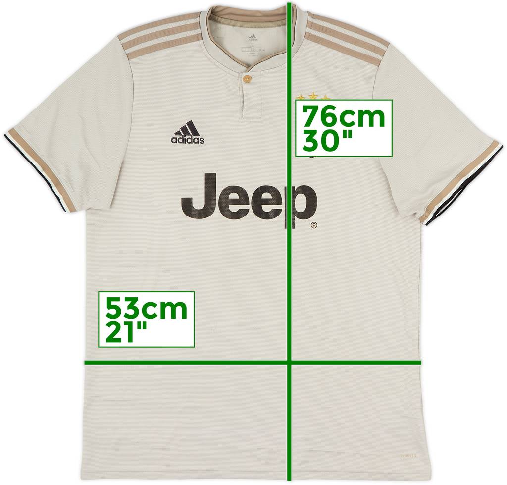 2018-19 Juventus Away Shirt - 5/10 - (L)