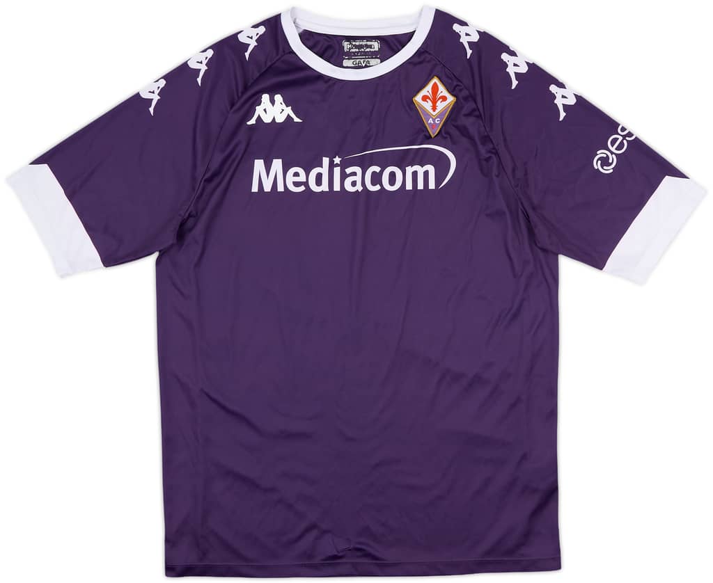 2020-21 Fiorentina Home Shirt - 6/10 - (XL)