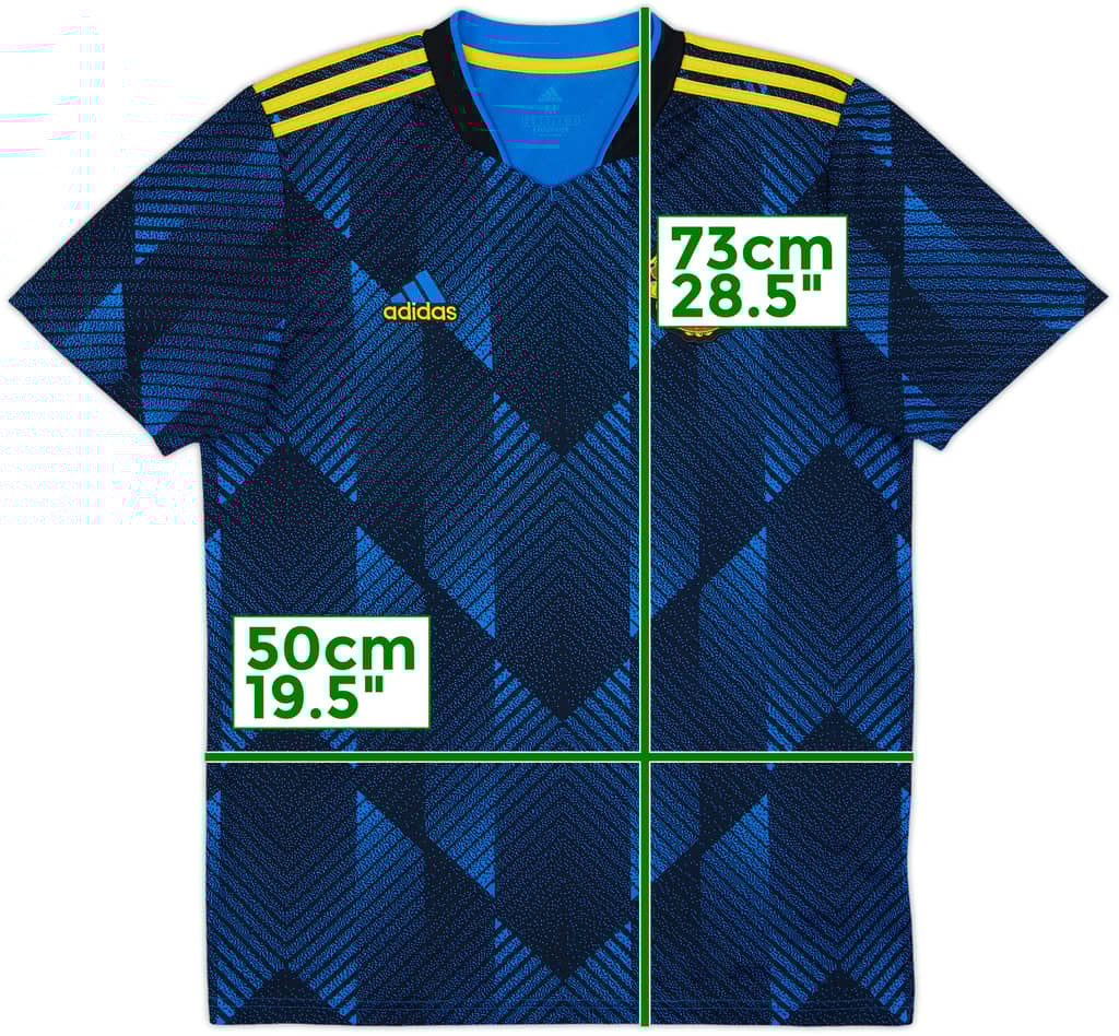 2021-22 Manchester United Third Shirt - 4/10 - (M)