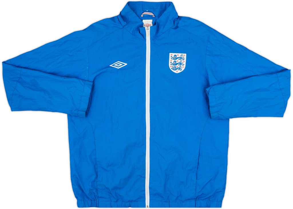 2010-11 England Umbro Hooded Rain Jacket - 6/10 - (L)