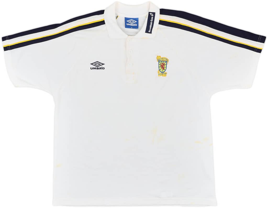 1998-99 Scotland Umbro Polo Shirt - 4/10 - (XL)