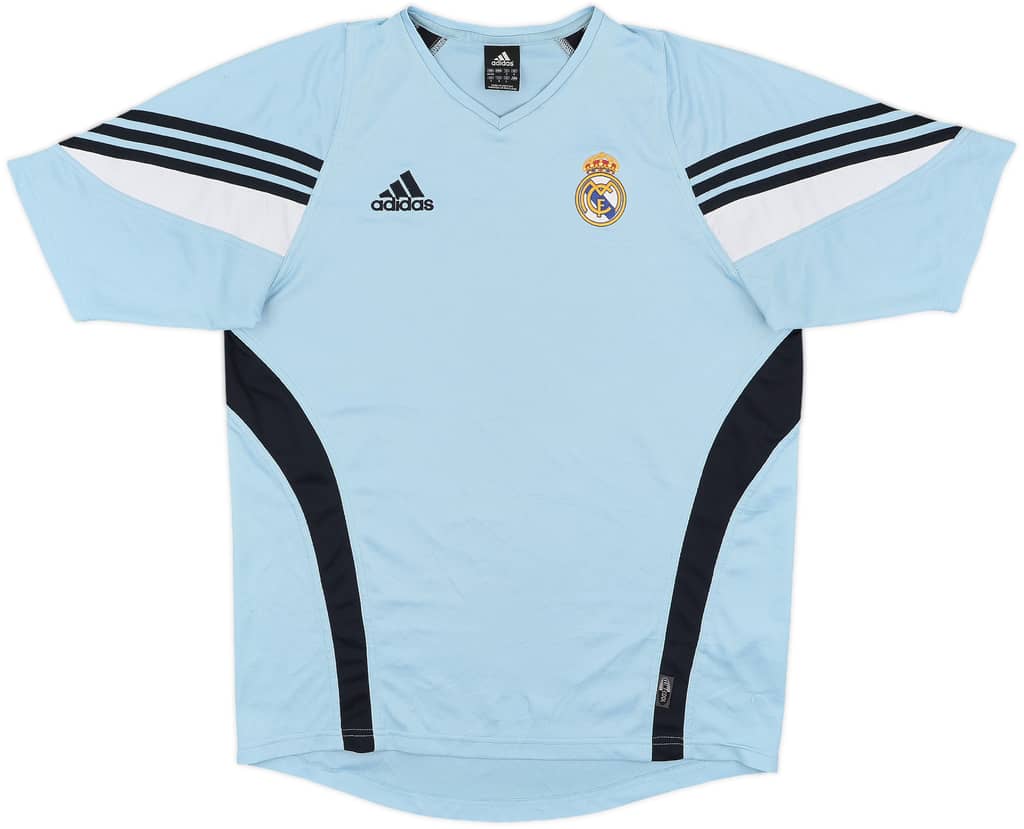 2003-04 Real Madrid adidas Training Shirt - 8/10 - (M)
