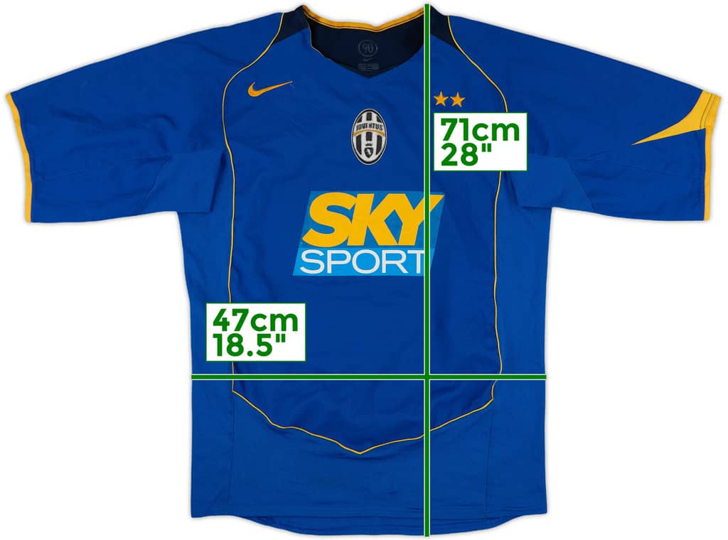 2004-05 Juventus Third Shirt - 6/10 - (XL.Boys)