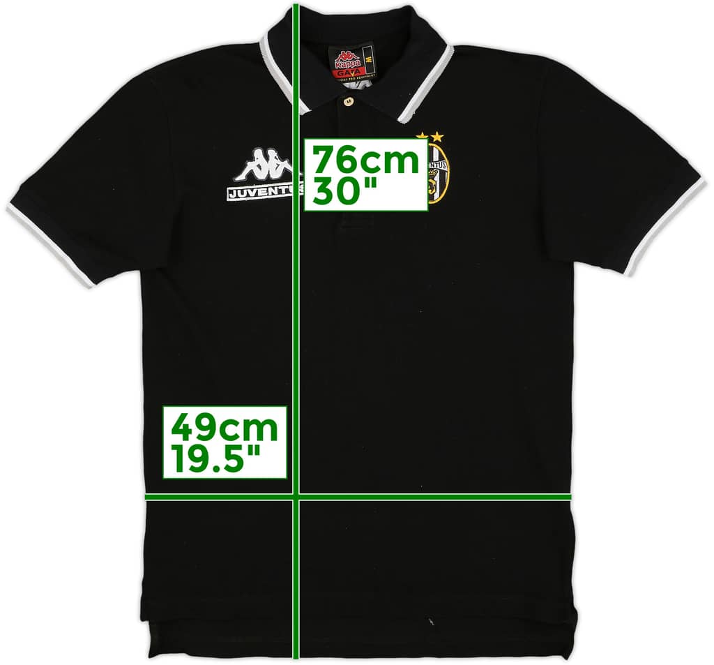 1998-99 Juventus Kappa Polo Shirt - 9/10 - (M)