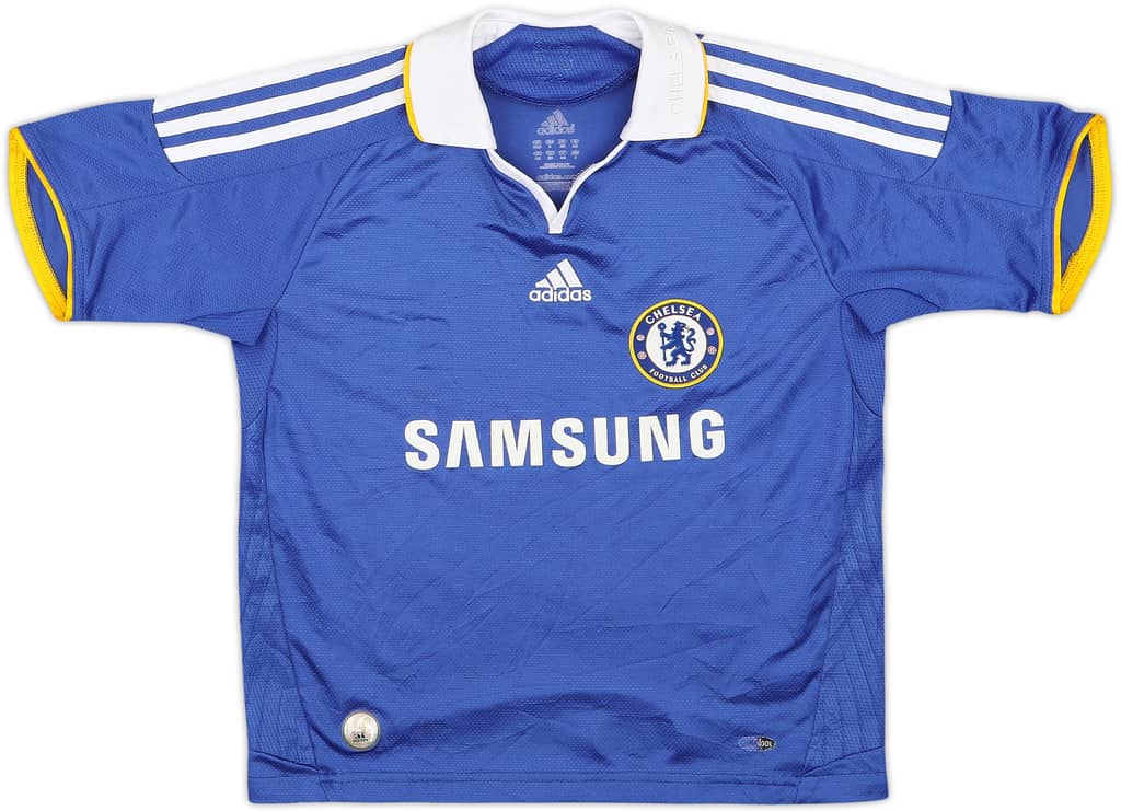 2008-09 Chelsea Home Shirt - 7/10 - (L.Boys)